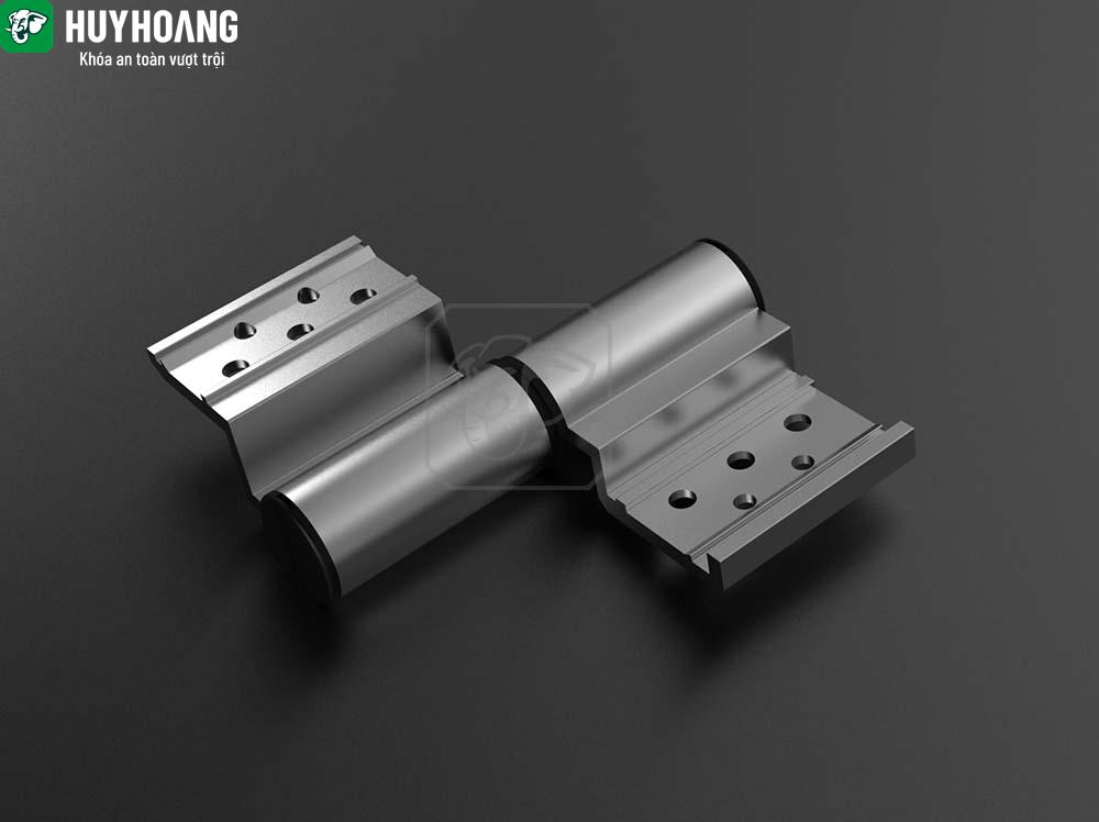 Bản lề 2D dài 2 cánh hệ 55 Điện Zi titan Huy Hoàng