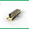 Kẹp kính trục xoay 03 Vàng