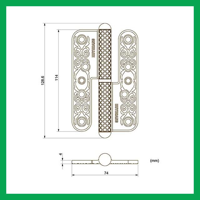 Thông số kỹ thuật Bản lề cối HCP-2904