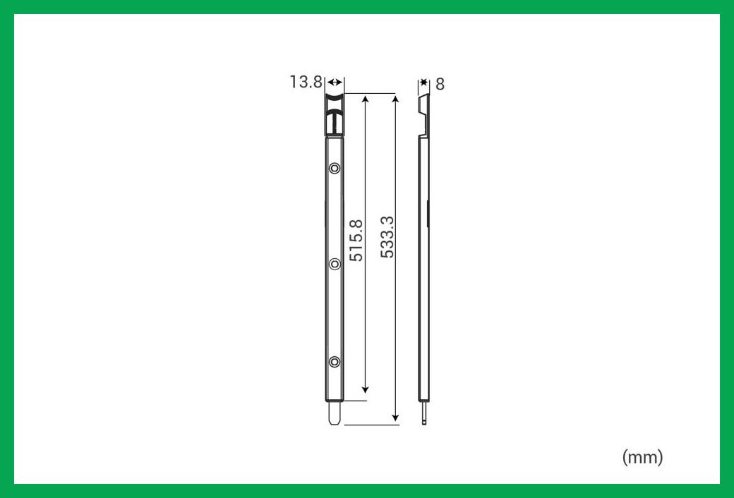 Thông số kỹ thuật Chốt AP 500 Sơn đen