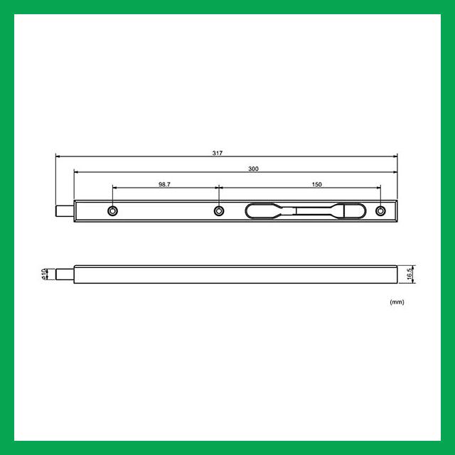 Thông số kỹ thuật Chốt âm SS304 300