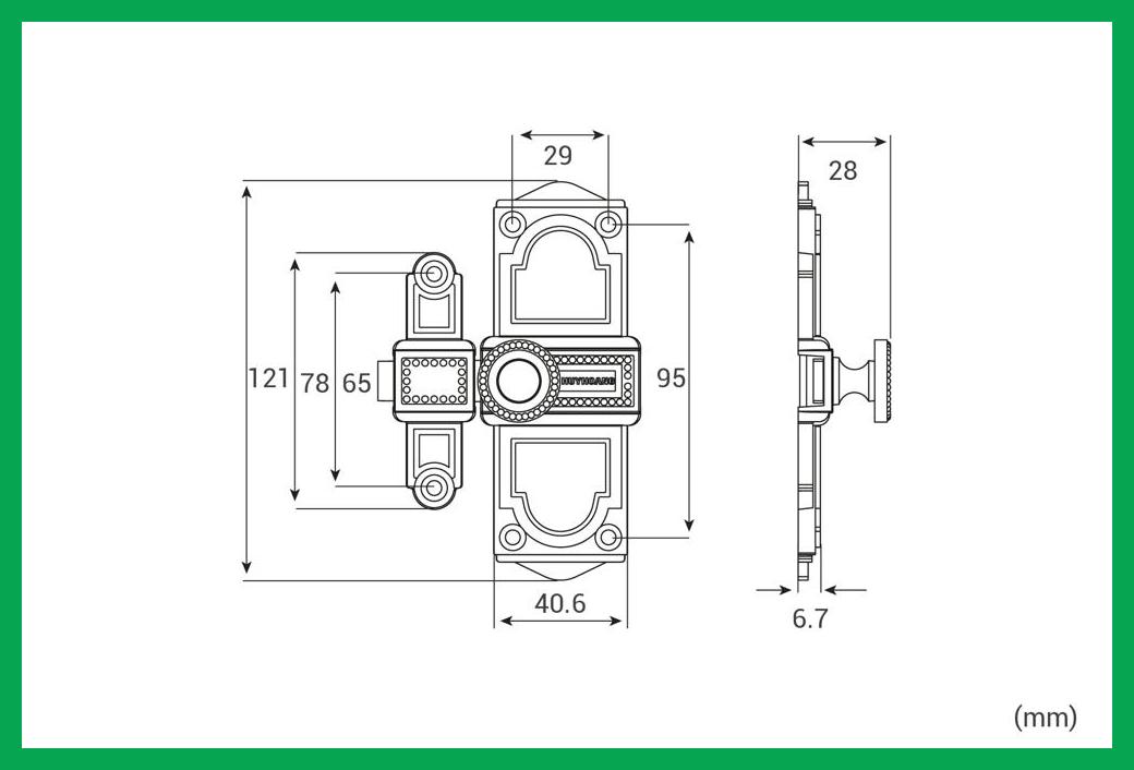 Thông số kỹ thuật Chốt cửa HC 01