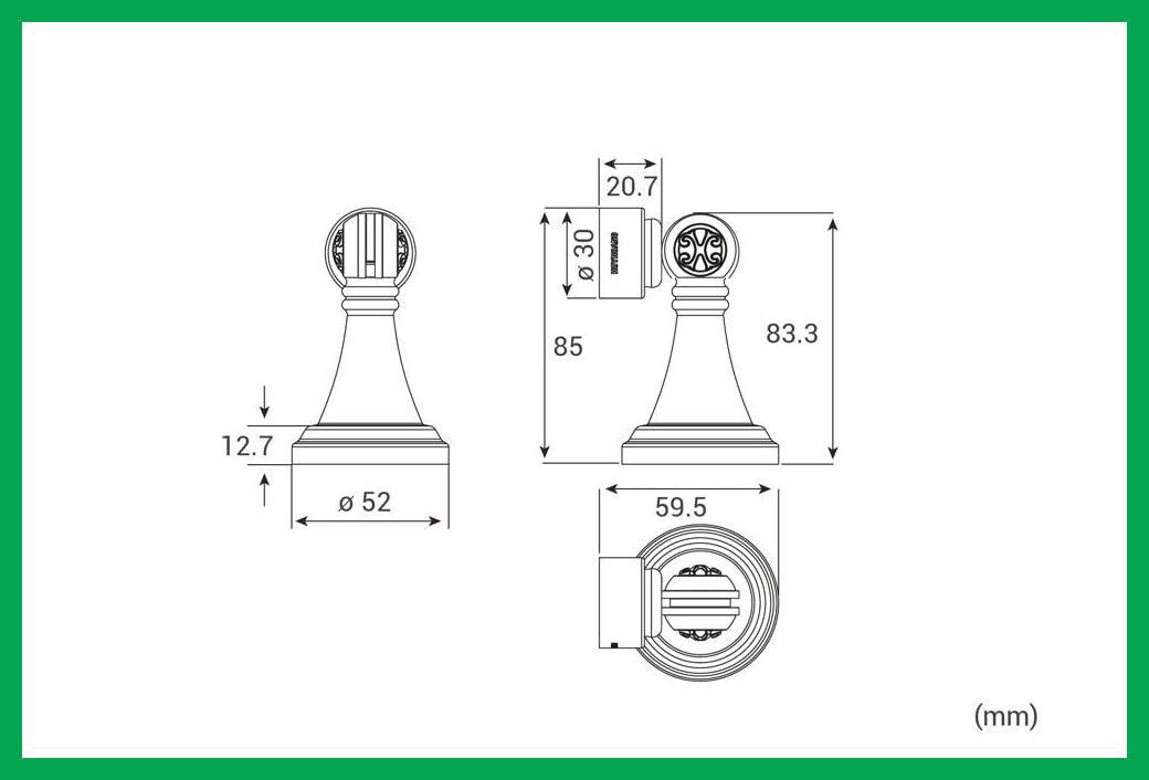 Thông số kỹ thuật Hít cửa HCX 02
