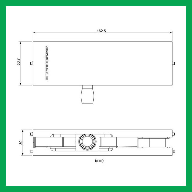 Thông số kỹ thuật Kẹp kính trục xoay 03 Vàng