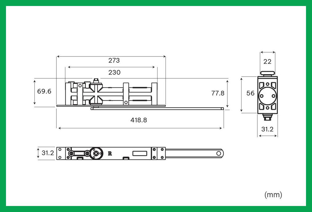 Thông số kỹ thuật Tay co thủy lực TC02 Huy Hoàng