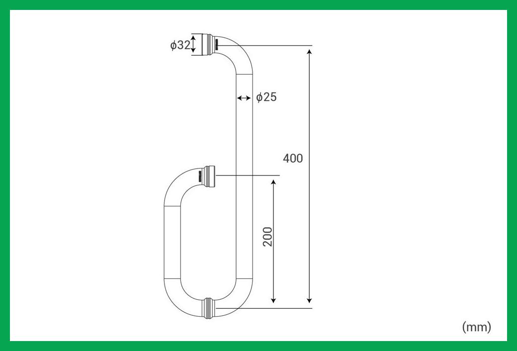 Thông số kỹ thuật Tay nắm cửa 02 - Tay nắm cửa kính