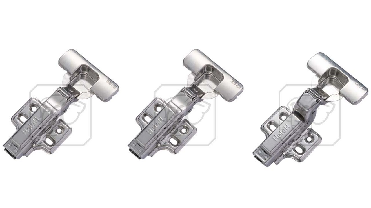 Bản Lề Inox Giảm Chấn 105⁰ Huy Hoàng