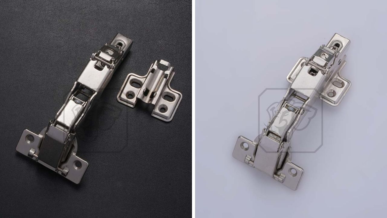 Sản Phẩm Bản Lề Giảm Chấn 165 Độ (Cong Nhiều)