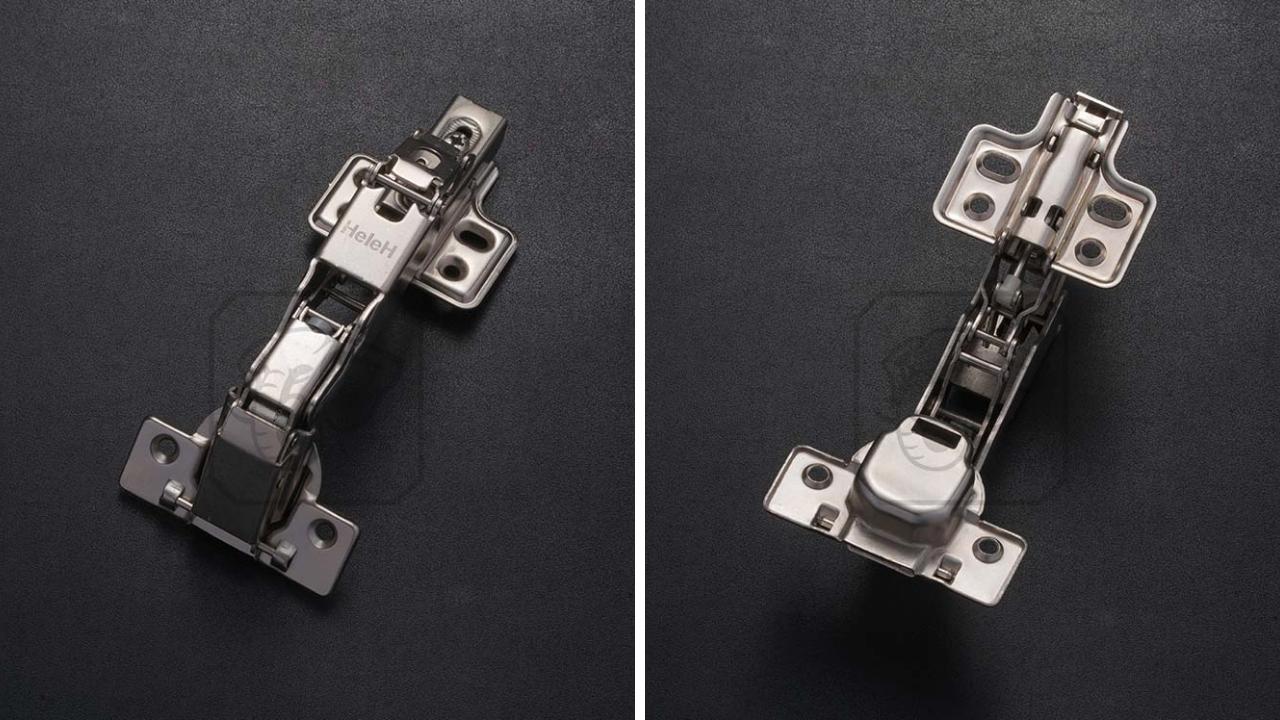 Sản Phẩm Bản Lề Giảm Chấn 165 Độ (Cong Vừa)