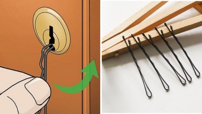 Cách Mở Khóa Tủ Không Cần Chìa Khóa Bằng Kẹp Tóc