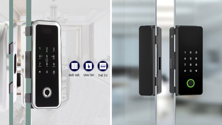 Cấu Tạo Của Khóa Vân Tay Cửa Kính