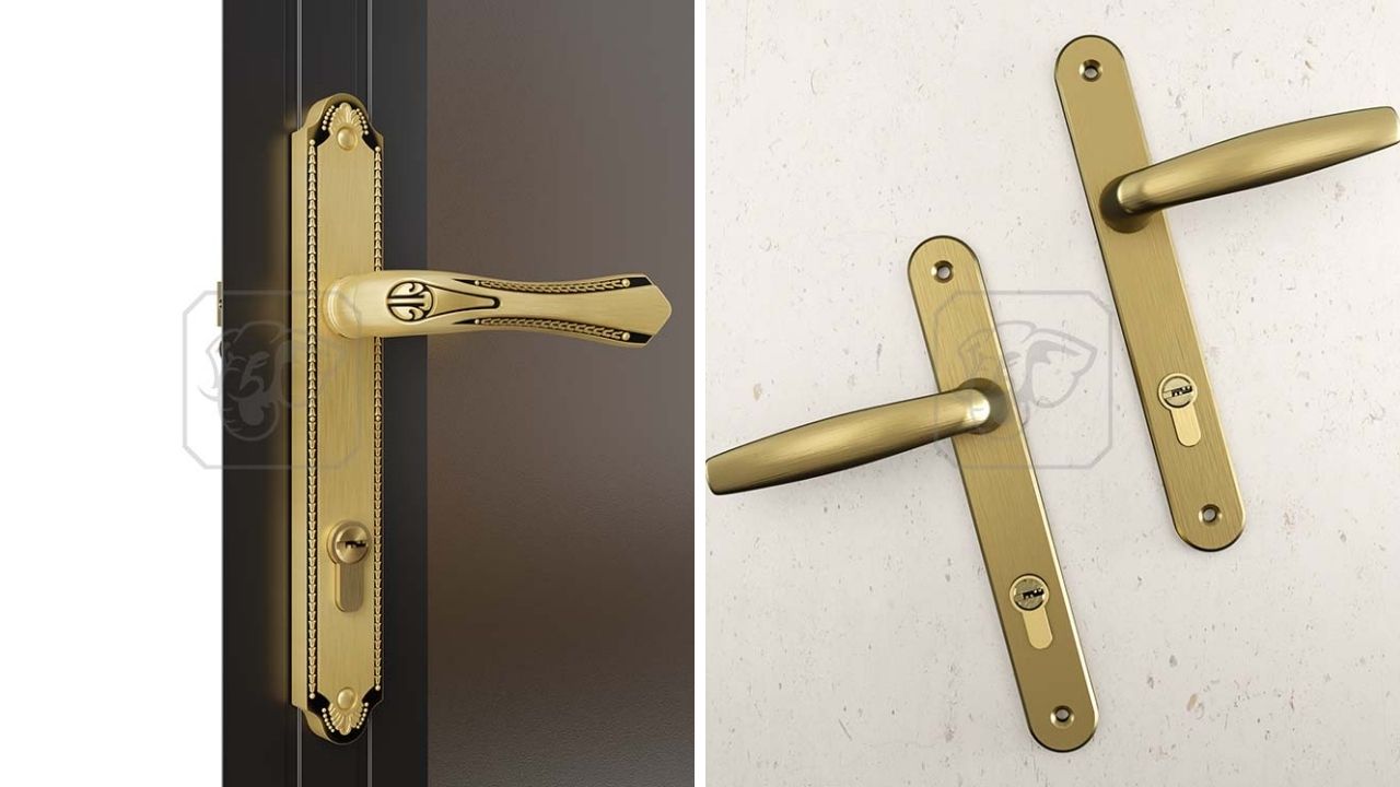 Khóa Đồng Thau Mạ PVD_Gold Huy Hoàng