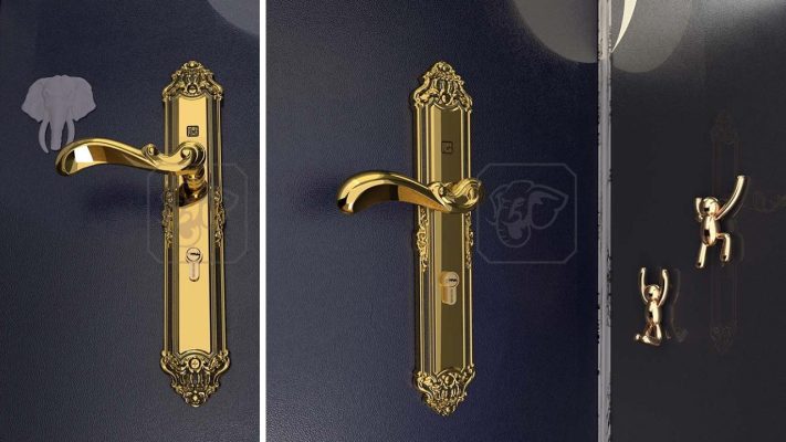 Khóa tay nắm đồng thau HCP 8529 Đại