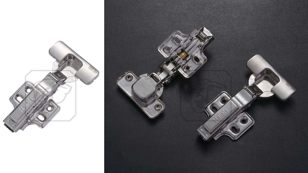 Sản phẩm bản lề giảm chấn inox 304 – Loại thẳng