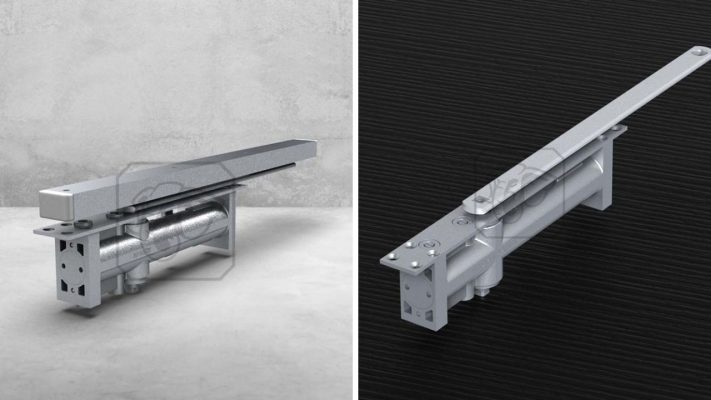 Tay Co Thủy Lực Lắp Âm Cửa Huy Hoàng