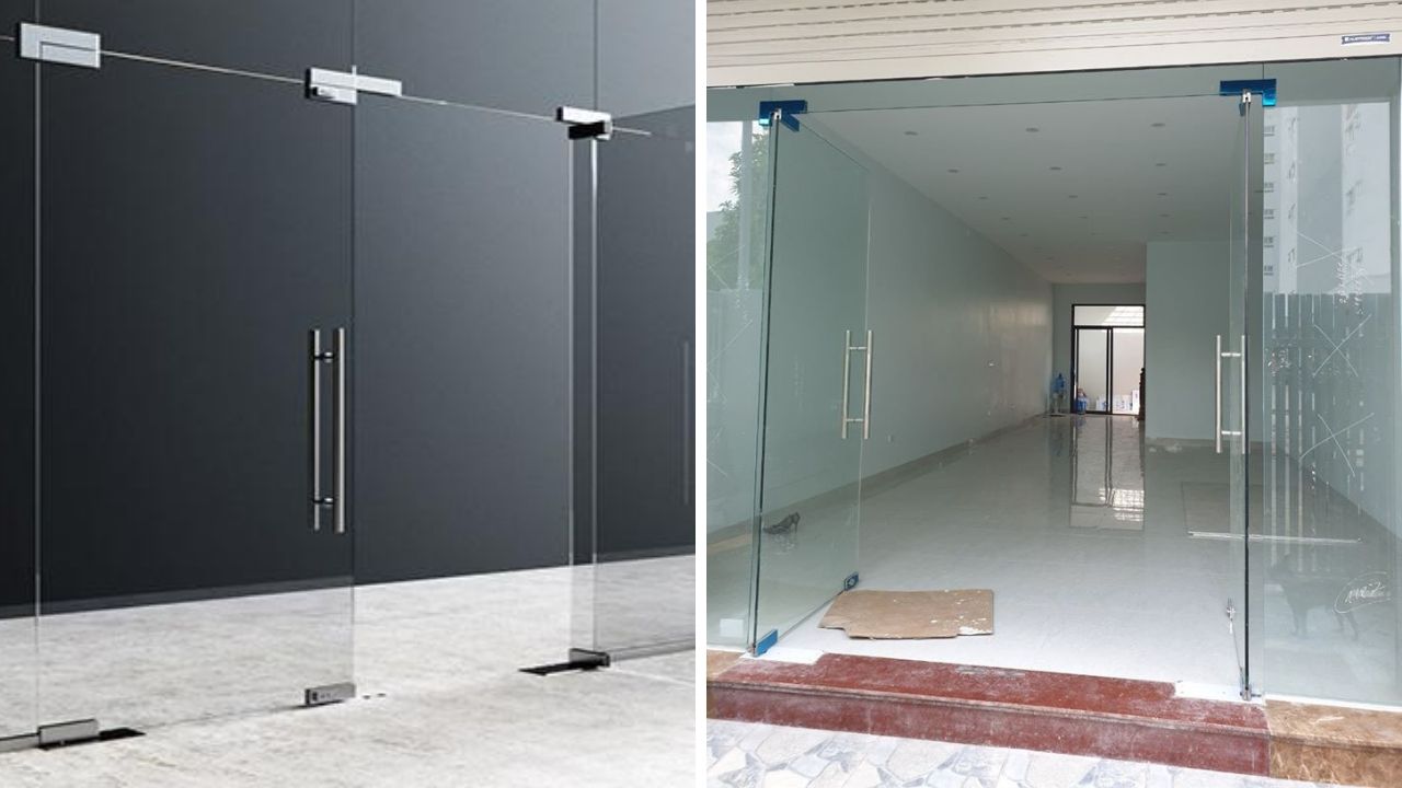 Ứng dụng bản lề sàn