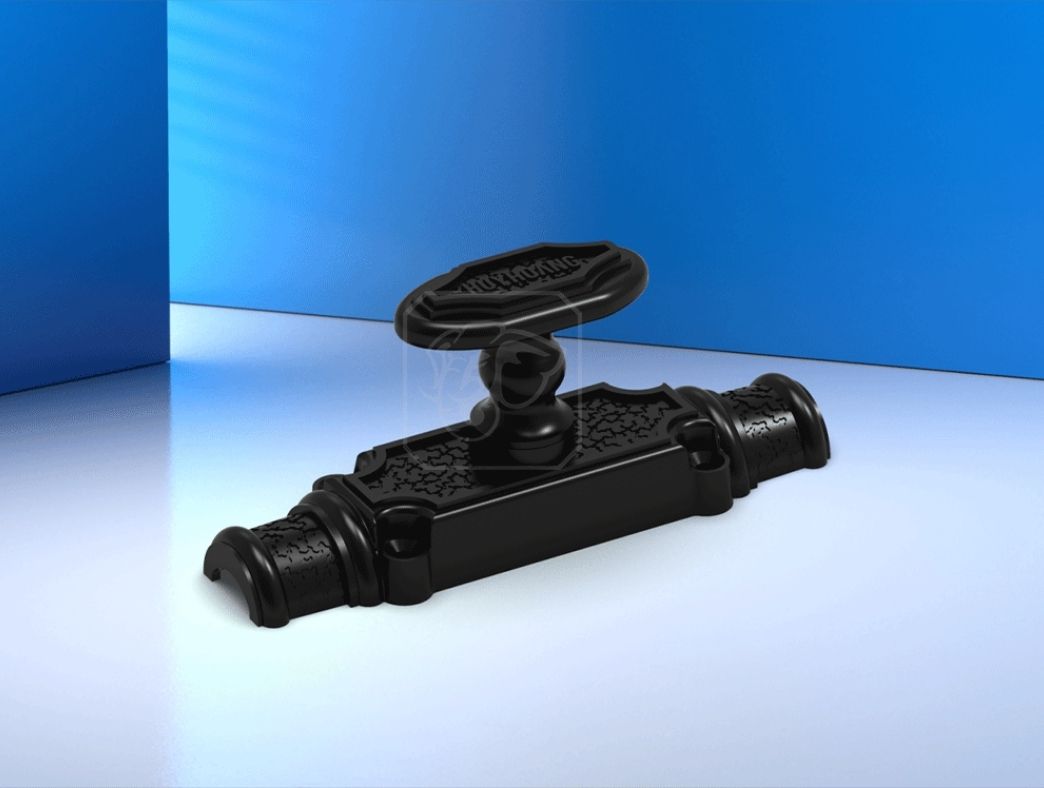 Chốt cremone 02 Sơn đen