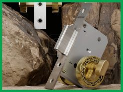 Khóa độc lập đồng thau Huy Hoàng