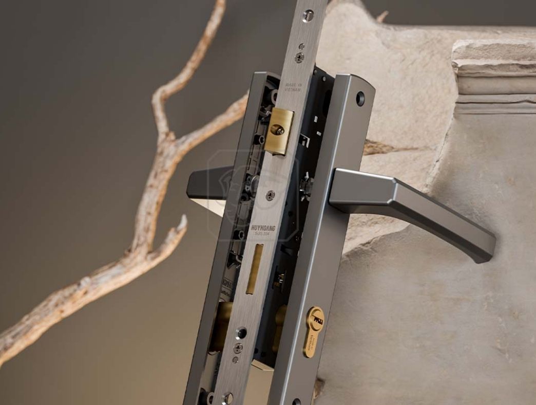 Tay nắm đơn điểm EX 88 sơn ghi