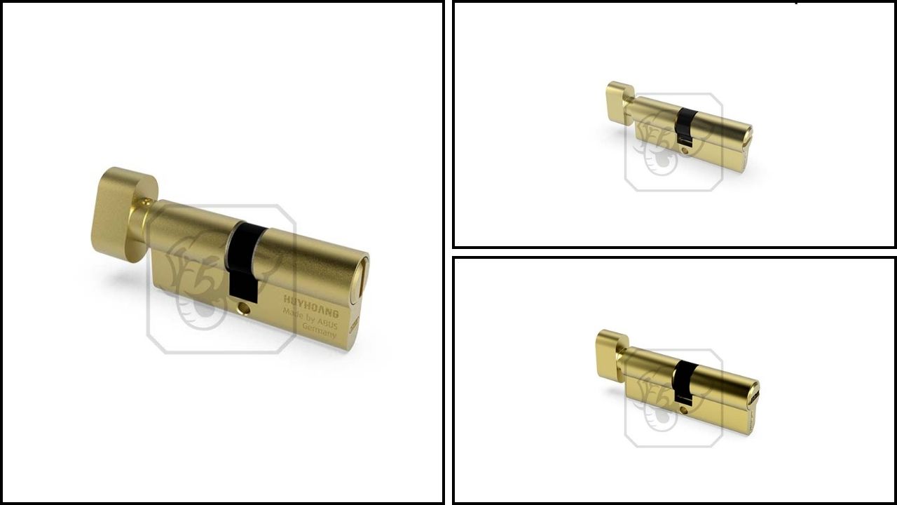 Ổ khóa Huy Hoàng dùng cho cửa vệ sinh
