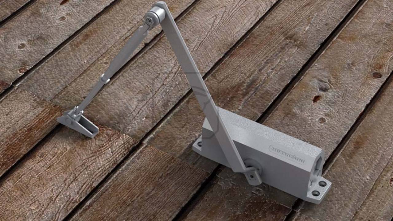 Tay co thủy lực dương cửa Huy Hoàng