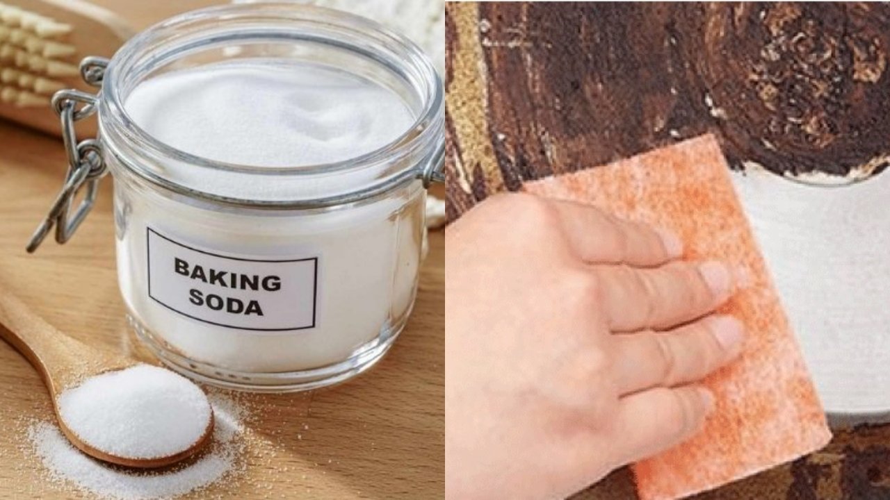 Baking soda giúp làm sạch và ngăn ngừa rỉ sét quay lại