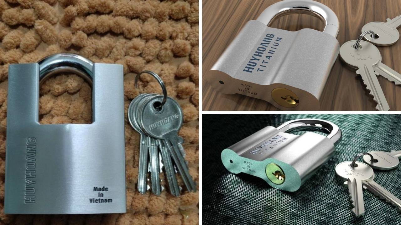 Khóa treo Titanium Huy Hoàng